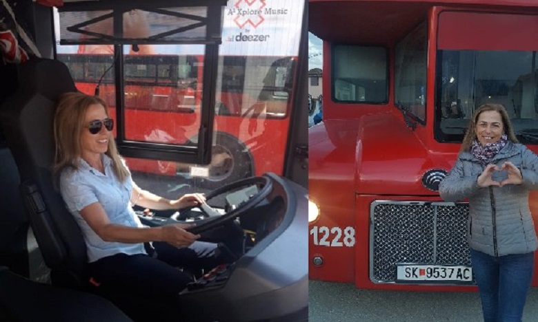 Shqiptarja, 28 vjet shofere e autobusit në Maqedoninë e Veriut Shqiptarja, 28 vjet shofere e autobusit në Maqedoninë e Veriut