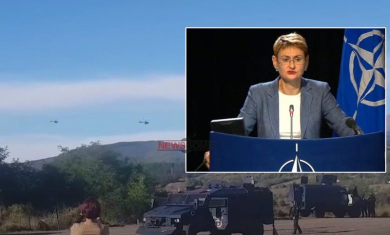 Tre helikopterë të ushtrisë serbe pranë kufirit me Kosovën, reagon urgjent NATO Tre helikopterë të ushtrisë serbe pranë kufirit me Kosovën, reagon urgjent NATO
