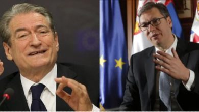 Berisha paralajmëron Vuçiçin, për të “trembur” Bashën: Mos luaj me shqiptarët, se do të duket lule fati i Millosheviçit Berisha paralajmëron Vuçiçin, për të “trembur” Bashën: Mos luaj me shqiptarët, se do të duket lule fati i Millosheviçit