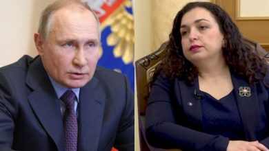 Vjosa Osmani: Serbia po bën fushatë kundër Kosovës me ndihmën e Rusisë Vjosa Osmani: Serbia po bën fushatë kundër Kosovës me ndihmën e Rusisë