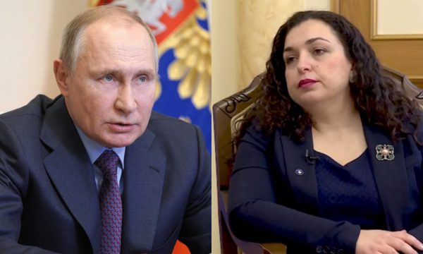 Vjosa Osmani: Serbia po bën fushatë kundër Kosovës me ndihmën e Rusisë