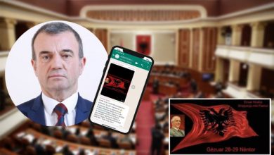Deputeti uron kolegët për festa me foton e Enver Hoxhës, reagojnë ashpër deputetët e PD! (Debatet në Whatsapp)