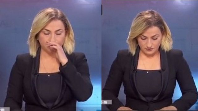 (VIDEO) Raportonte vdekjen e 46 shqiptarëve/ Spikerja s’mban dot lotët në transmetim LIVE