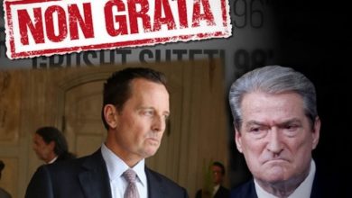 Grenell, mbrojtësi i Berishës për “nongratan” amerikane në krah të Serbisë: Albin Kurti fashist! Grenell, mbrojtësi i Berishës për “nongratan” amerikane në krah të Serbisë: Albin Kurti fashist!