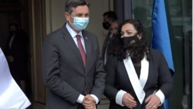 Replika/ Presidenti slloven- Vjosa Osmanit: “Open Balkan”, iniciativë elegante për rregullimin e marrëdhënieve Kosovë-Serbi Replika/ Presidenti slloven- Vjosa Osmanit: “Open Balkan”, iniciativë elegante për rregullimin e marrëdhënieve Kosovë-Serbi