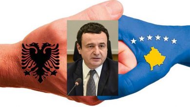 “Nuk përjashtoj asgjë”! Kurti: Do të votoja pro bashkimit me Shqipërinë në një referendum demokratik “Nuk përjashtoj asgjë”! Kurti: Do të votoja pro bashkimit me Shqipërinë në një referendum demokratik