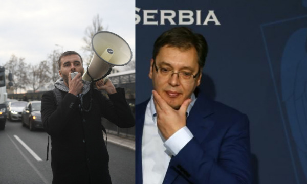 Kush është serbi i lindur në Prishtinë që po organizon protestat kundër Vuçiç?