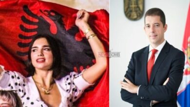 Provokimi i ambasadorit serb me Dua Lipen, “bombardohet” me komente: Është shqiptare AUTOKTONE Provokimi i ambasadorit serb me Dua Lipen, “bombardohet” me komente: Është shqiptare AUTOKTONE