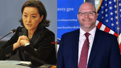 Yuri Kim uron ambasadorin e ri të SHBA në Kosovë: Mirë se erdhe në lagje, Jeff Yuri Kim uron ambasadorin e ri të SHBA në Kosovë: Mirë se erdhe në lagje, Jeff