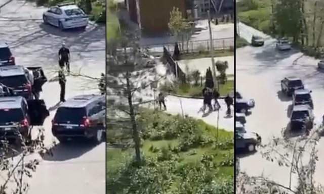 Kadri Veseli kthehet në Kosovë i rrethuar nga makinat e EULEX Kadri Veseli kthehet në Kosovë i rrethuar nga makinat e EULEX