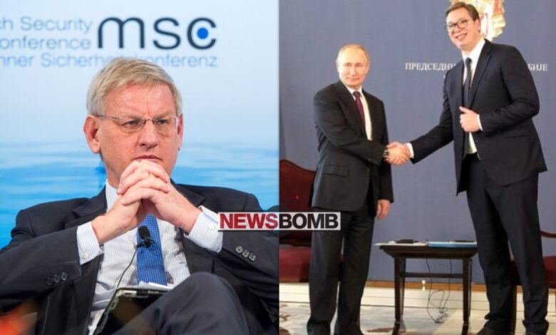 Deklarata E FORTË e Carl Bildt: S’KA vend për SERBINË në Bashkimin Europian Deklarata E FORTË e Carl Bildt: S’KA vend për SERBINË në Bashkimin Europian