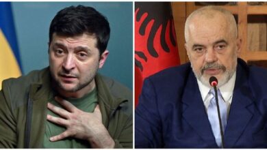 Zelensky bisedë telefonike me Ramën: Folëm për luftën kundër pushtuesve rus, vlerësojmë ndihmën e Shqipërisë