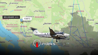 VIDEO/ Dy orë mbi qiellin e Kosovës, shihni lëvizjet e çuditshme të avionit serb VIDEO/ Dy orë mbi qiellin e Kosovës, shihni lëvizjet e çuditshme të avionit serb