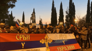Në Malin e Zi zhvillohen protesta PRO Rusisë Në Malin e Zi zhvillohen protesta PRO Rusisë