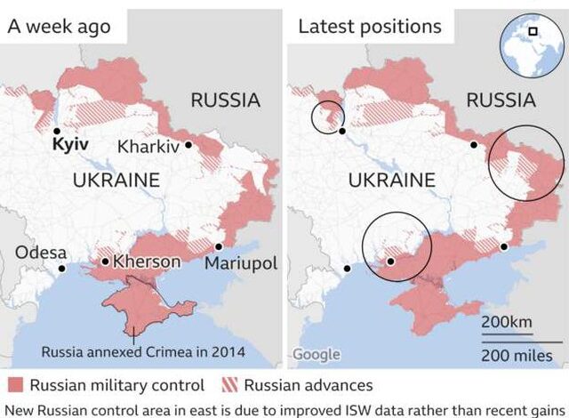 Kreu i inteligjencës: Rusia synon ta ndajë Ukrainën në dysh