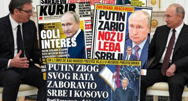 “Kështu janë vëllezërit rusë?”/ Shpërthejnë mediat serbe kundër Putin: E goditi Serbinë pas shpine “Kështu janë vëllezërit rusë?”/ Shpërthejnë mediat serbe kundër Putin: E goditi Serbinë pas shpine