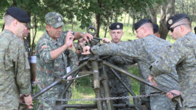 VLLAZËRIA/ Forcat e Armatosura shqiptare stërviten në krah të Forcave të Sigurisë së Kosovës (FOTO) VLLAZËRIA/ Forcat e Armatosura shqiptare stërviten në krah të Forcave të Sigurisë së Kosovës (FOTO)