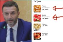 ‘Shalqi për 4 persona 3000 lekë’, Braçe reagon ashpër: Poshtërsi, me këto çmime po boshatisni plazhet! Kjo vjen nga mosprerja e faturave ‘Shalqi për 4 persona 3000 lekë’, Braçe reagon ashpër: Poshtërsi, me këto çmime po boshatisni plazhet! Kjo vjen nga mosprerja e faturave