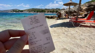 Faksimile/ Çmenduria e restorantit: 58 euro faturë vetëm për të prerë një tortë ditëlindjeje!!!