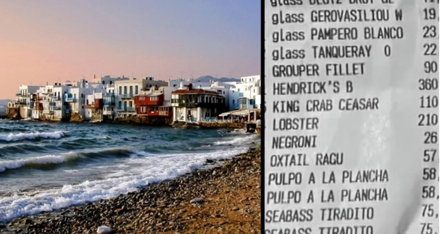 Shifrat e “kripura” nga Mykonos, fatura 22 500 euro dhe bakshish “i çmendur” për stafin Shifrat e “kripura” nga Mykonos, fatura 22 500 euro dhe bakshish “i çmendur” për stafin