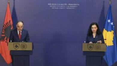 LIVE / Osmani, në konferencë me Begajn: Kërkojmë traktat të përbashkët për mbrojtjen! Serbia është agresori… LIVE / Osmani, në konferencë me Begajn: Kërkojmë traktat të përbashkët për mbrojtjen! Serbia është agresori…
