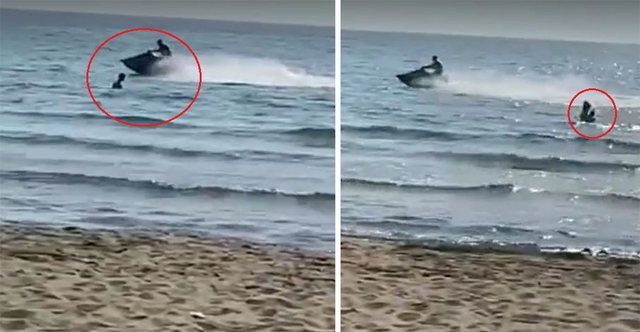 Edhe 1 ditë pas tragjedisë së Himarës, nuk pyet njeri/ Motori i ujit futet me shpejtësi mes njerëzve në Gjirin e Lalzit (VIDEO) Edhe 1 ditë pas tragjedisë së Himarës, nuk pyet njeri/ Motori i ujit futet me shpejtësi mes njerëzve në Gjirin e Lalzit (VIDEO)