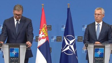 Stoltenberg paralajmëron Vuçiçin: Kemi gati forcat tona në Kosovë, veprojmë nëse do jetë e nevojshme Stoltenberg paralajmëron Vuçiçin: Kemi gati forcat tona në Kosovë, veprojmë nëse do jetë e nevojshme