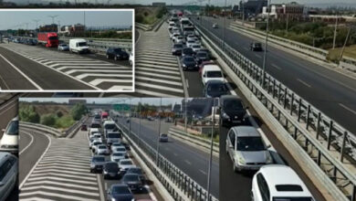 VIDEO/ Trafik “i çmendur” në autostradën Fushë-Milot. Pushuesit nga Kosova zgjedhin bregdetin shqiptar për pushime