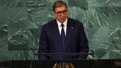 Presidenti i Serbisë irritohet me thirrjet: Kosova, Kosova, Kosova. Ka dy fjalë për presidentin Joe Biden Presidenti i Serbisë irritohet me thirrjet: Kosova, Kosova, Kosova. Ka dy fjalë për presidentin Joe Biden