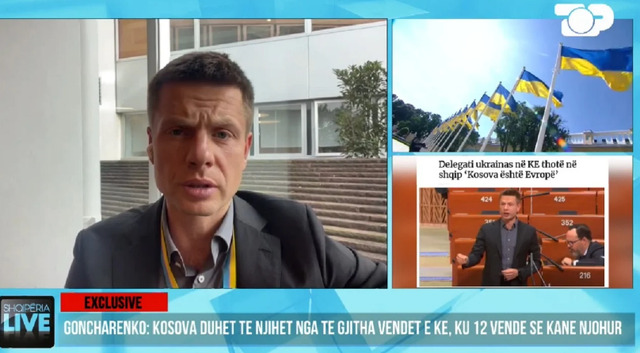 “Kosova është Europë”/ Deklarata në shqip e deputetit ukrainas trazon rrjetin: Ta njohim sa më herët… “Kosova është Europë”/ Deklarata në shqip e deputetit ukrainas trazon rrjetin: Ta njohim sa më herët…