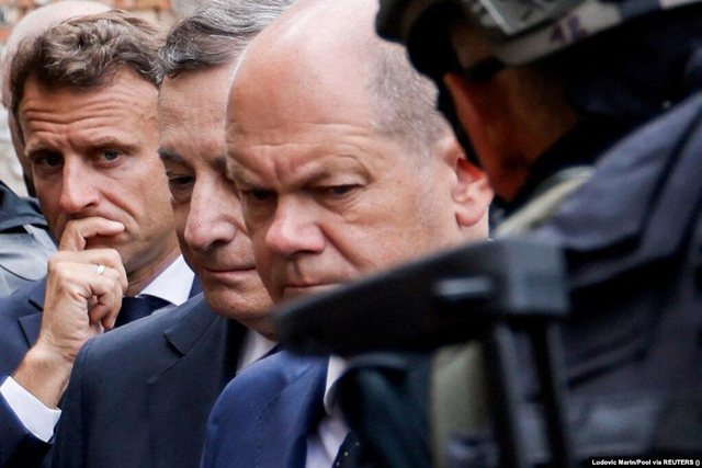 Berlini e Parisi nisin “artilerinë e rëndë” në Kosovë/ Macron dhe Scholz dërgojnë…