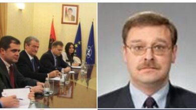 FOTO/ Kur Berisha takoi njeriun e Putinit, një muaj para rezolutës së Dick Marty-t FOTO/ Kur Berisha takoi njeriun e Putinit, një muaj para rezolutës së Dick Marty-t