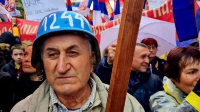“Nuk duam shtet tjetër”, serbët protestojnë në veri të Kosovës “Nuk duam shtet tjetër”, serbët protestojnë në veri të Kosovës