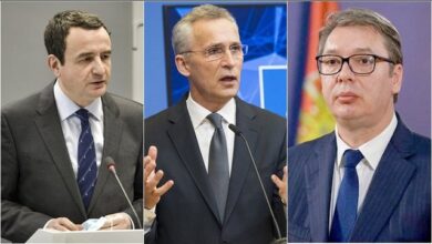 Përshkallëzohen TENSIONET, alarmohet NATO, telefonatë urgjente për Kurtin dhe Vuçiçin Përshkallëzohen TENSIONET, alarmohet NATO, telefonatë urgjente për Kurtin dhe Vuçiçin
