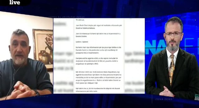 Drejtori i Sigurisë plas ‘BOMBËN’: Agjentja sekrete serbe ka kontakte me zv/kryeministrin e Kosovës
