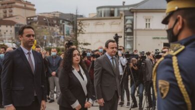 Osmani, Kurti dhe Konjufca nënshkruajnë nesër aplikimin për anëtarësimin e Kosovës në BE Osmani, Kurti dhe Konjufca nënshkruajnë nesër aplikimin për anëtarësimin e Kosovës në BE