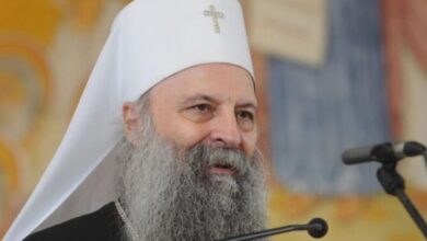 Kosova ia lejon vizitën Patriarkut Porfirije më 7 janar, do shkojë i pashoqëruar nga truprojat e tij Kosova ia lejon vizitën Patriarkut Porfirije më 7 janar, do shkojë i pashoqëruar nga truprojat e tij