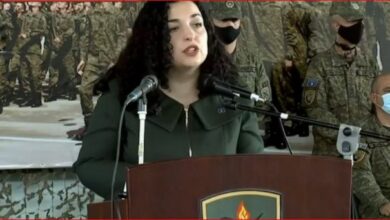 “Do ta mbrojmë sovranitetin territorial me çdo mjet”, Vjosa Osmani për tensionet në veri të Kosovës: Policia veproi ndaj bandave të Vuçiçit! “Do ta mbrojmë sovranitetin territorial me çdo mjet”, Vjosa Osmani për tensionet në veri të Kosovës: Policia veproi ndaj bandave të Vuçiçit!