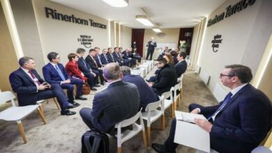 FOTO LAJM: Krerët e Ballkanit Perëndimor të gjithë bashkë në Davos, veçohet Vuçiç FOTO LAJM: Krerët e Ballkanit Perëndimor të gjithë bashkë në Davos, veçohet Vuçiç