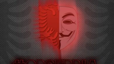 Anonymous hakon faqen e ushtrisë serbe, mesazh për Vuçiç: Fashist, mos humb kohë me qentë e tu Anonymous hakon faqen e ushtrisë serbe, mesazh për Vuçiç: Fashist, mos humb kohë me qentë e tu