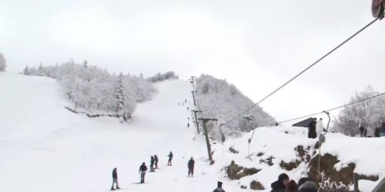 Turistët për ski në Dardhë/ Pista e vetme në Shqipëri pret të pasionuarit pas sporteve dimërore Turistët për ski në Dardhë/ Pista e vetme në Shqipëri pret të pasionuarit pas sporteve dimërore