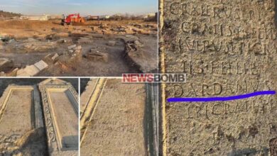 Heqja e pllakës antike, shkak ndërtimi i një pallati, reagon historiani: Pronari rrezikon burg Heqja e pllakës antike, shkak ndërtimi i një pallati, reagon historiani: Pronari rrezikon burg