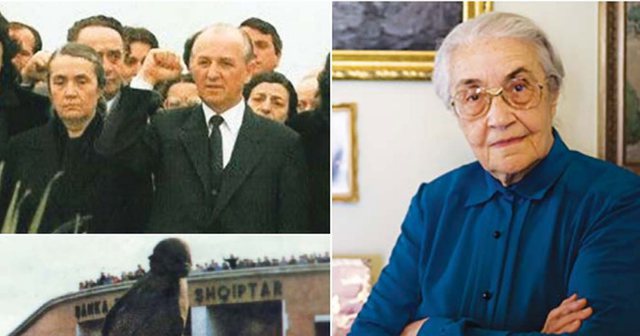 Rrëfimi/ Nexhmije Hoxha: Çfarë më tha Ramiz Alia për rrëzimin e bustit! Rrëfimi/ Nexhmije Hoxha: Çfarë më tha Ramiz Alia për rrëzimin e bustit!