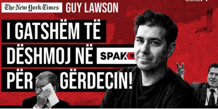 Çoi Shkelzen Berishën në Hollivud, flet gazetari i njohur, Lawson: I gatshëm të dëshmoj në SPAK për Gërdecin! Çoi Shkelzen Berishën në Hollivud, flet gazetari i njohur, Lawson: I gatshëm të dëshmoj në SPAK për Gërdecin!