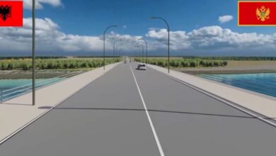 Rama “zbardh” projektin e urës mbi Bunë: Shkurton distancën nga 73 km, në 300 metra Rama “zbardh” projektin e urës mbi Bunë: Shkurton distancën nga 73 km, në 300 metra