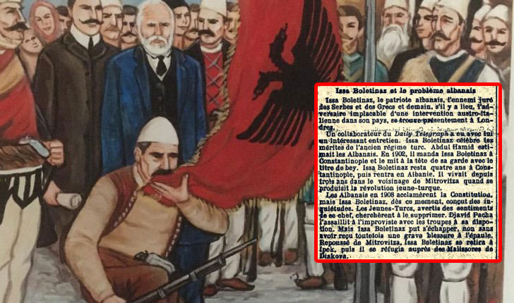 “Gjithë jetën time, deri në çlirim apo në vdekje, unë do të luftoj serbët”, Intervista e Isa Boletinit për Daily Telegraph (1913) “Gjithë jetën time, deri në çlirim apo në vdekje, unë do të luftoj serbët”, Intervista e Isa Boletinit për Daily Telegraph (1913)