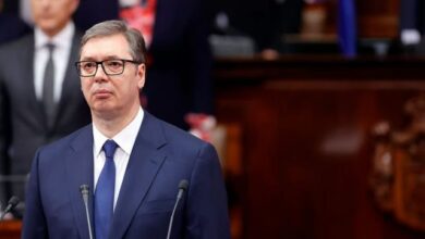 Tensionet/ Më 21 Tetor ndërkombëtarët zbarkojnë në Beograd, Vuçiç: ‘Pesëshja e fuqishme’ do vijë me gjëra të reja për Kosovën Tensionet/ Më 21 Tetor ndërkombëtarët zbarkojnë në Beograd, Vuçiç: ‘Pesëshja e fuqishme’ do vijë me gjëra të reja për Kosovën