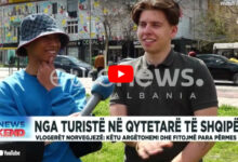 Nga turistë në qytetarë të Shqipërisë, vlogerët norvegjezë: Këtu fitojmë para (VIDEO) Nga turistë në qytetarë të Shqipërisë, vlogerët norvegjezë: Këtu fitojmë para (VIDEO)