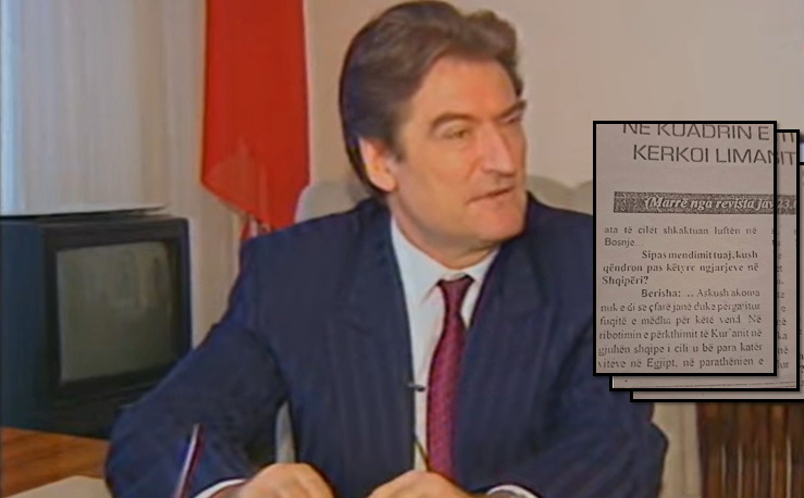Zbulohet intervista e panjohur e Sali Berishës në TV-Iranian: Kisha orthodhokse me mafian kontrabanduan naftën Zbulohet intervista e panjohur e Sali Berishës në TV-Iranian: Kisha orthodhokse me mafian kontrabanduan naftën