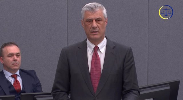 Fjalimi i Thaçit në Hagë: Jam i pafajshëm! Bota e di që ‘shtëpia e verdhë’ s’ka ekzistuar kurrë! Fjalimi i Thaçit në Hagë: Jam i pafajshëm! Bota e di që ‘shtëpia e verdhë’ s’ka ekzistuar kurrë!